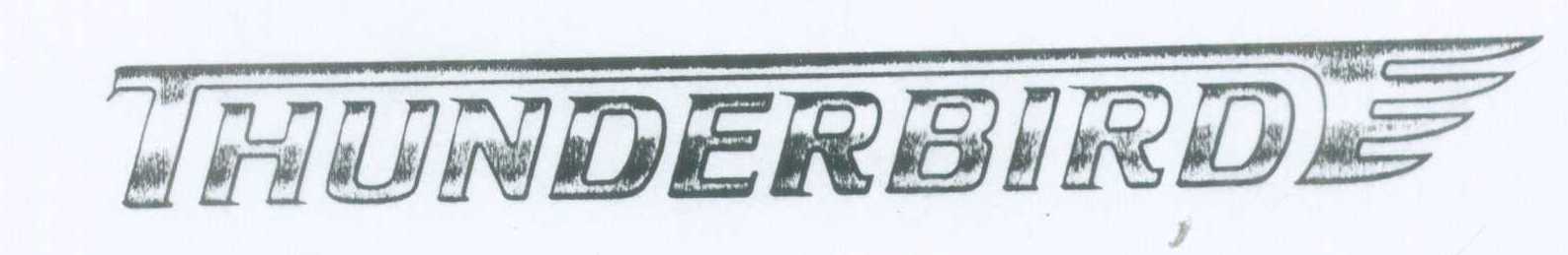 Thunder Bird Device mark 1107885 Trademark