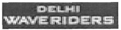 Delhi Waveriders (label) Device mark 2682897 Trademark