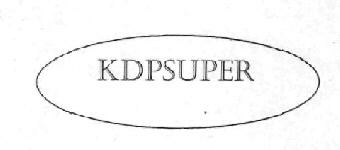 Kdpsuper (device) Device mark 2567473 Trademark