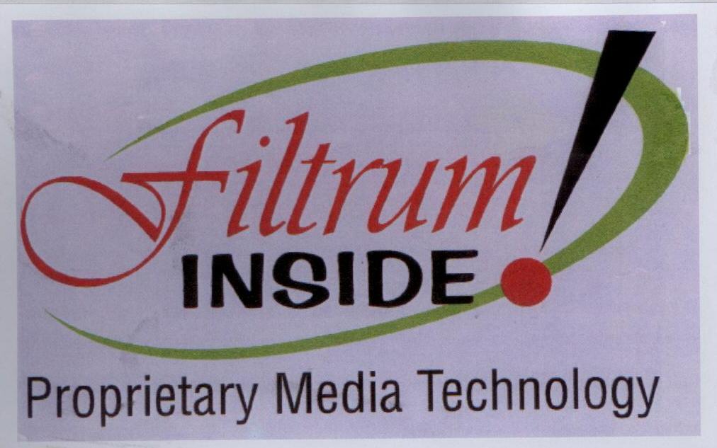 Filtrum Inside Proprietary Media Technology (label) Device mark 1570355 Trademark