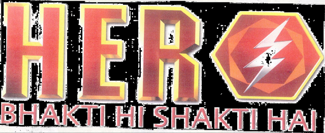 Hero Bhakti Hi Shakti Hai (label) Device mark 1426905 Trademark