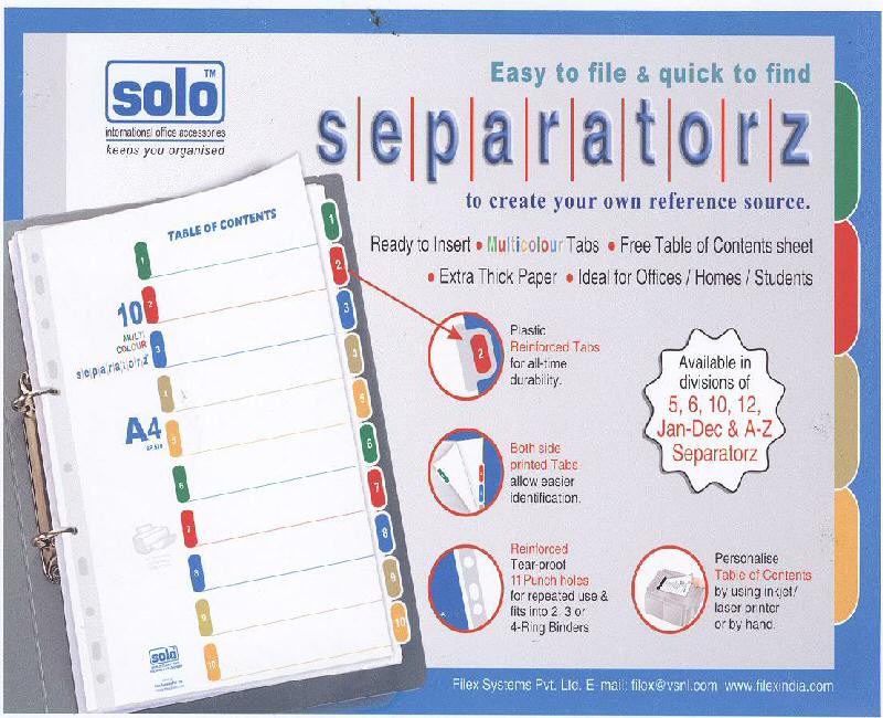 Separatorz With Device Device mark 1683304 Trademark