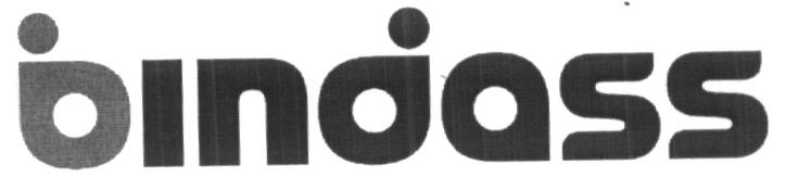 Bindass (letter Written In Special Form) Device mark 1604438 Trademark