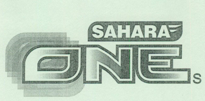 Sahara Ones(special Form Of Writing) Device mark 1444939 Trademark