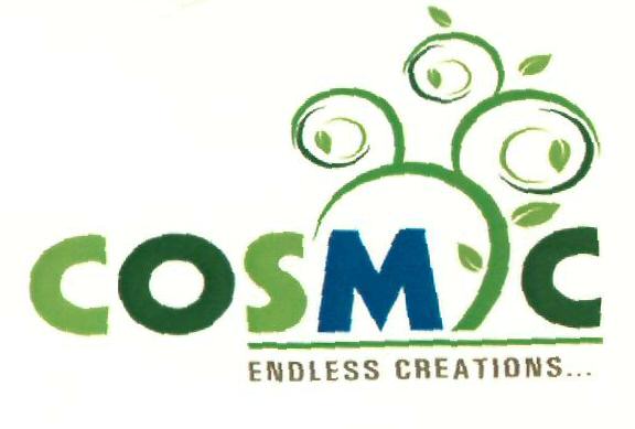 Cosmic (label) Device mark 2420389 Trademark