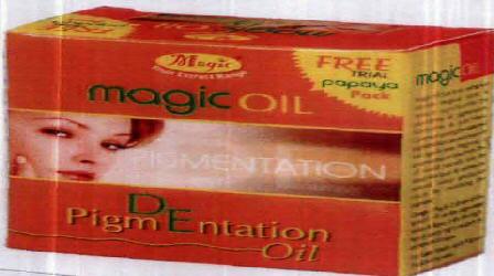 Magic Oil Device mark 2049487 Trademark