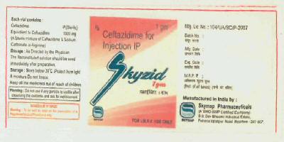 Skyzid (label) Device mark 2772365 Trademark