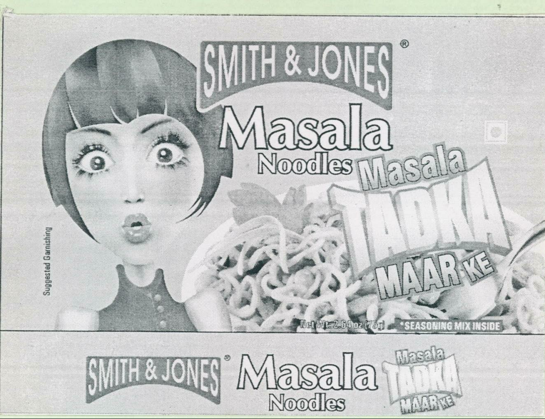 Smith And Jones Masala Noodles Device mark 1956786 Trademark