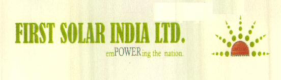 First Solar India Ltd. (device Of Sun) Device mark 2453892 Trademark