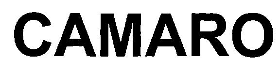 Camaro (logo) Device mark 2279624 Trademark
