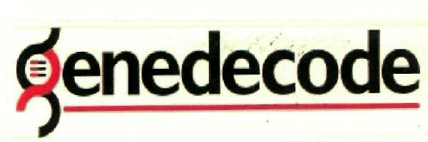 Genedecode (label) Device mark 2481552 Trademark