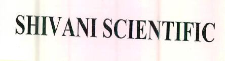 Shivani Scientific Device mark 2665835 Trademark