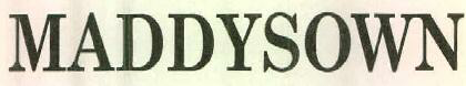 Maddysown Device mark 2556408 Trademark