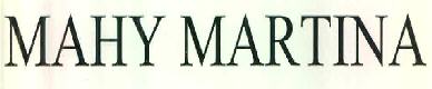 Mahy Martina Device mark 2990224 Trademark