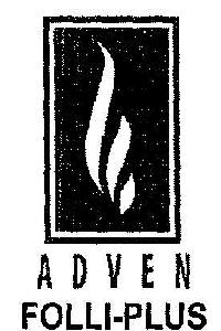 Adven Folli-plus (with Device) Device mark 2079055 Trademark