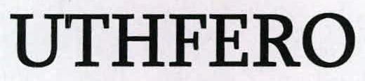 Uthfero Device mark 2287931 Trademark