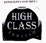 Ansul High Class Tobacco With Label Device mark 1405912 Trademark