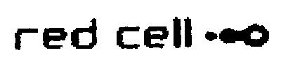 Red Cell (label) Device mark 1283050 Trademark