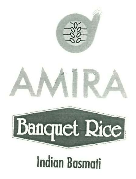Amira Banquet Rice (label) Device mark 2416245 Trademark