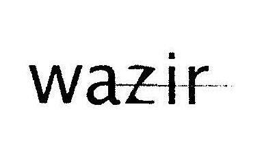 Wazir (with Device) Device mark 2027550 Trademark