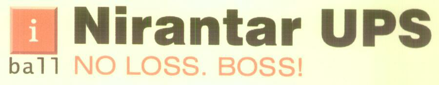 I Ball Nirantar Ups (label) Device mark 1625222 Trademark
