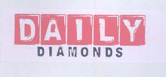Daily Diamonds (label) Device mark 1698762 Trademark