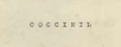 Coccinil Device mark 448173 Trademark