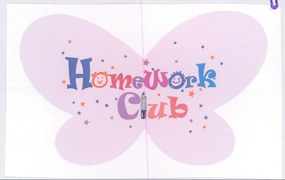 Homework Club (device Of Butterfly) Device mark 2125856 Trademark