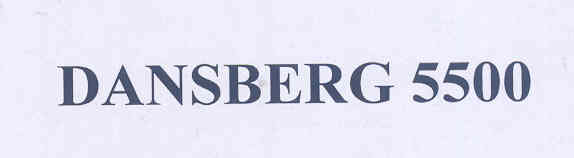 Dansberg 5500 Device mark 1745426 Trademark
