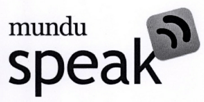 Mundu Speak (device) Device mark 1806916 Trademark