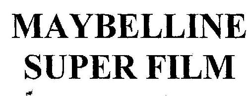 Maybelline Super Film Device mark 1937952 Trademark