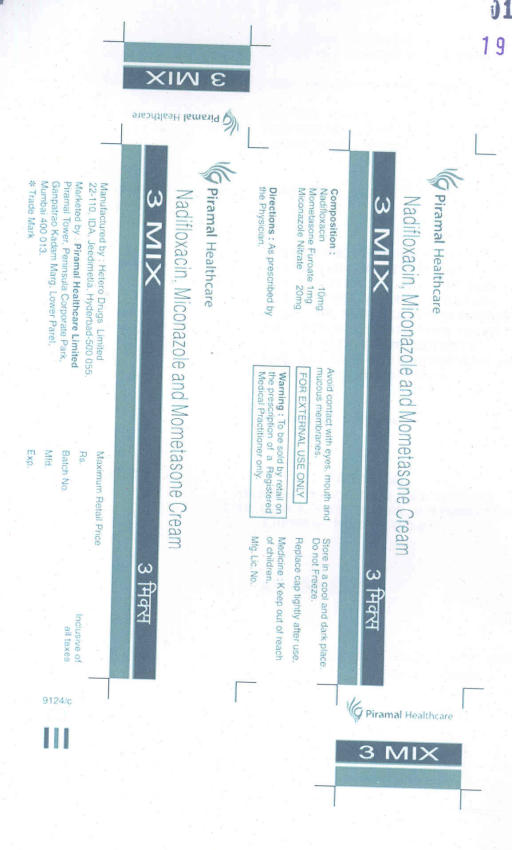 3 Mix (label) Device mark 1755439 Trademark