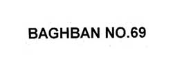Baghban No. 69 Device mark 1713950 Trademark