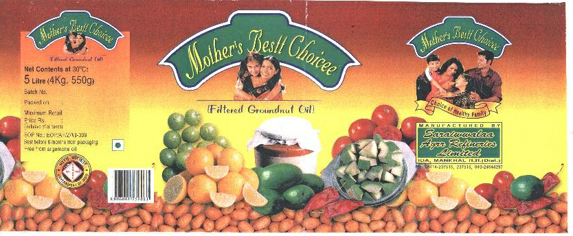 Mother's Bestt Choicee (label) Device mark 1547005 Trademark