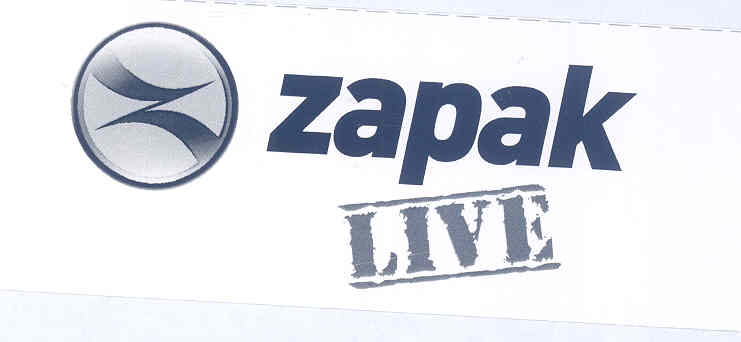 Zapak Live (label) Device mark 1766798 Trademark