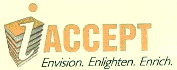 I Accept Envision,enlighten,enrich Device mark 1936532 Trademark