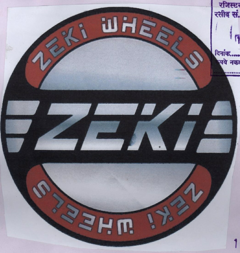 Zeki Wheels Device mark 1963868 Trademark