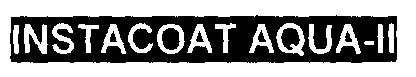 Instacoat Aqua-ii (label) Device mark 1498449 Trademark