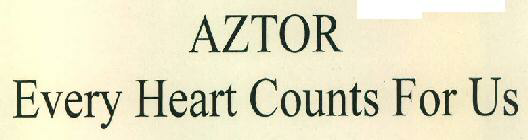 Aztor Every Heart Count For Us Device mark 2672238 Trademark
