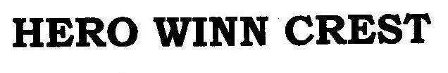Hero Winn Crest Device mark 1853217 Trademark