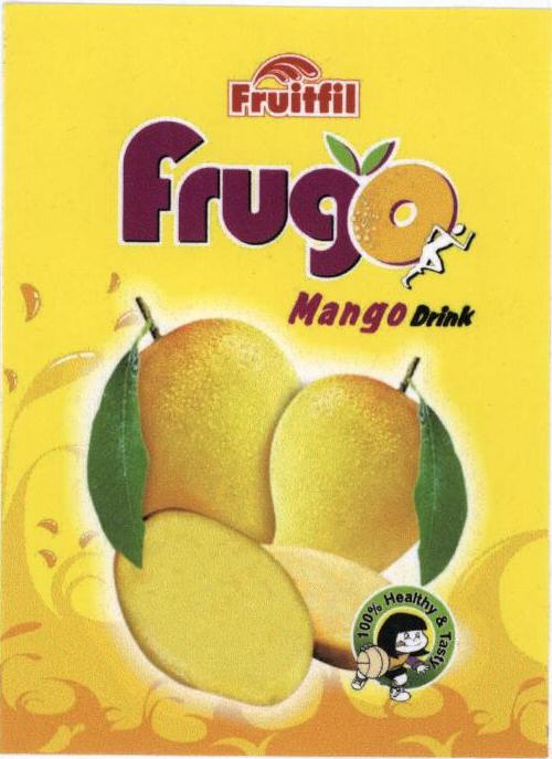 Frugo Mango Drink With Label Device mark 1682491 Trademark
