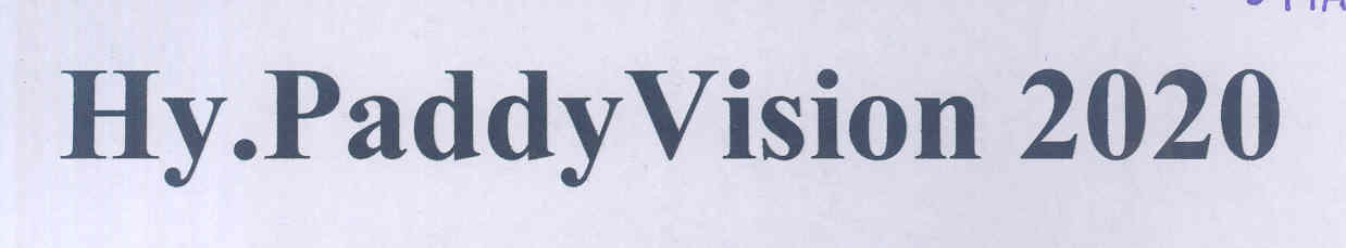 Hy. Paddy Vision 2020 Device mark 1685398 Trademark