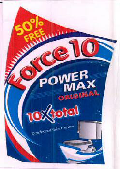Force 10 Power Max Device mark 2601042 Trademark