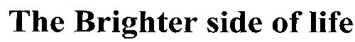 The Brighter Side Of Life Device mark 1948553 Trademark
