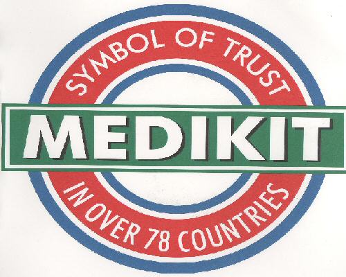 Medikit With Label Device mark 1705649 Trademark