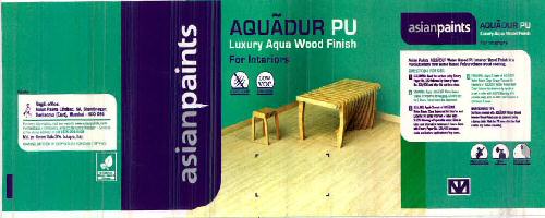 Asianpaints Aquadur Pu Device mark 2540247 Trademark