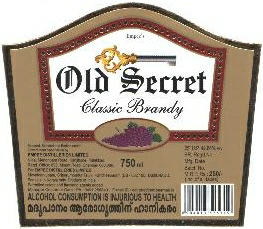 Empee's Old Secret Classic Brandy Device mark 1884930 Trademark