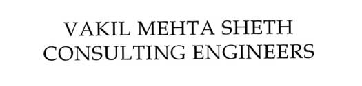Vakil Mehta Sheth Consulting Engineers Device mark 1832420 Trademark