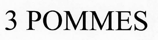 3 Pommes Device mark 2312052 Trademark