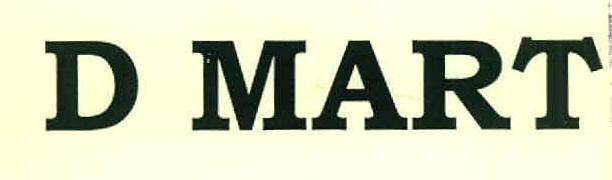 D Mart Device mark 2922591 Trademark